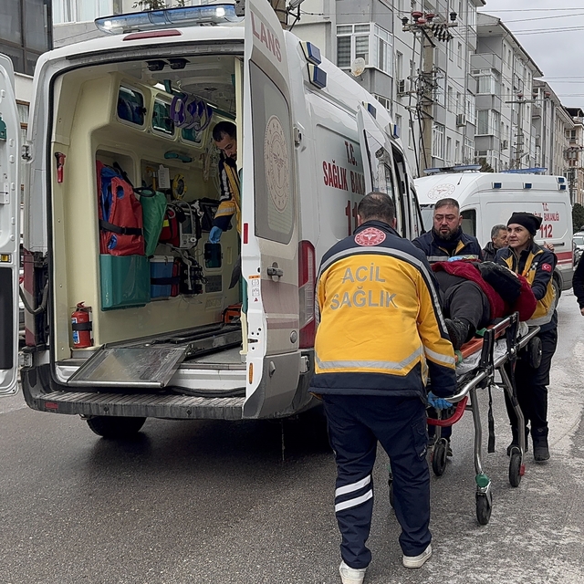 Edirne'de otomobillerin çarpıştığı kaza kamerada