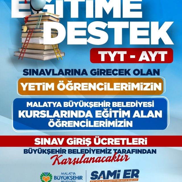 AYT ve TYT sınav ücretleri Büyükşehir Belediyesi'nden