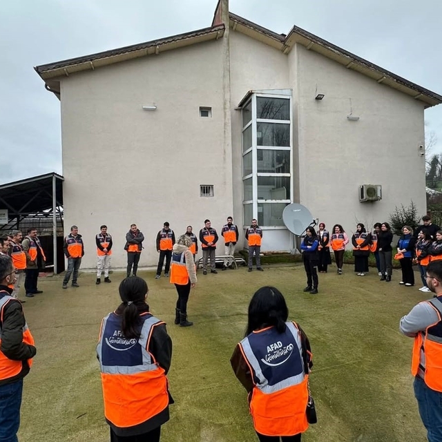 Bartın'da AFAD gönüllülerine farkındalık eğitimi
