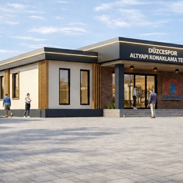 Düzcespor altyapısına büyük katkı sunacak
Konaklama tesisinin temeli atıldı