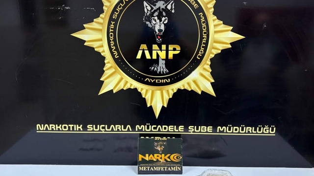 Aydın'da 815 gram uyuşturucu madde ele geçirildi