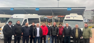 Yomra Minibüs Durağı'ndan Başkan Genç'e teşekkür