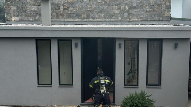 Bodrum'da villada yangın çıktı