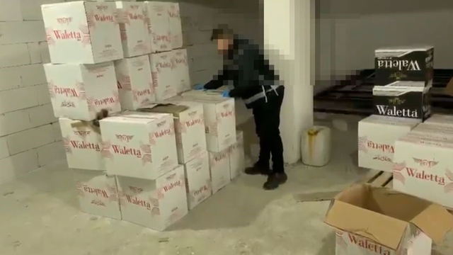 Kocaeli'de 500 bin lira değerinde kaçak tütün ve makaron ele geçirildi