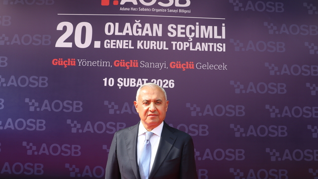Adana Hacı Sabancı Organize Sanayi Bölgesi Başkanı Bekir Sütcü güven tazeledi