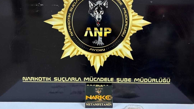 Aydın'da 815 gram uyuşturucu madde ele geçirildi; 1 tutuklama