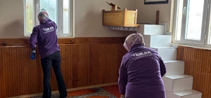 Germencik'te camiler Ramazan'a hazırlanıyor