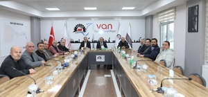 Van TSO'dan oda başkanlarına hayırlı olsun ziyareti