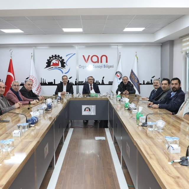 Van TSO'dan oda başkanlarına hayırlı olsun ziyareti