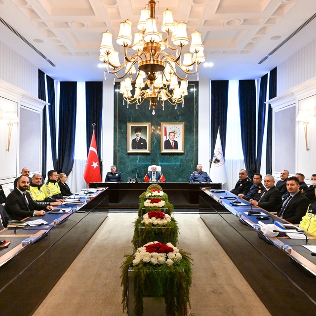 Kırklareli'nde İl Güvenlik ve Asayiş Koordinasyon Toplantısı yapıldı