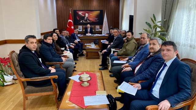 Kırklareli Milli Eğitim Müdürü Altınöz, okul müdürleriyle bir araya geldi