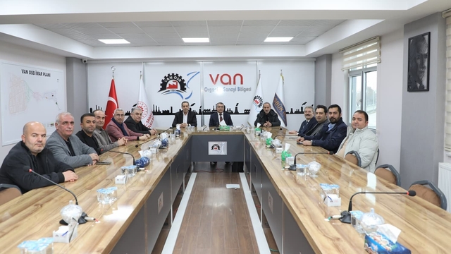 Van TSO'dan oda başkanlarına hayırlı olsun ziyareti