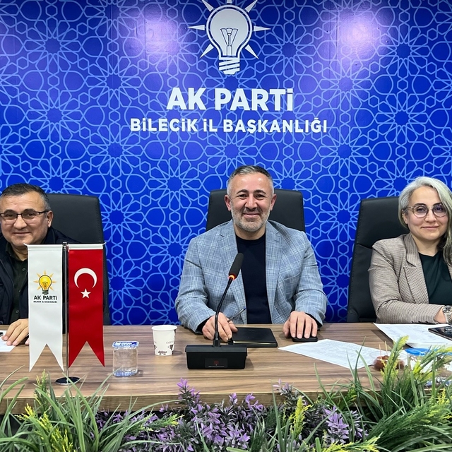 AK Parti Bilecik İl Yönetim Kurulu toplantısı gerçekleştirildi