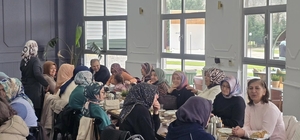 Dikiş nakış kursu kursiyerleri kahvaltıda buluştu