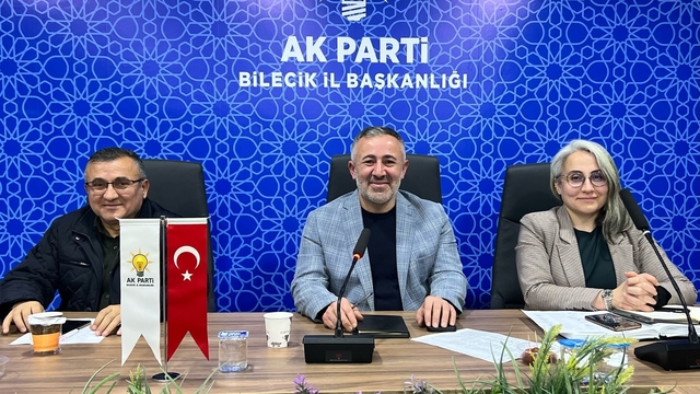 AK Parti Bilecik İl Yönetim Kurulu toplantısı gerçekleştirildi