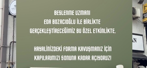 Ereğli'de ücretsiz diyetisyen desteği ve vücut analizi etkinliği