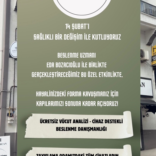 Ereğli'de ücretsiz diyetisyen desteği ve vücut analizi etkinliği