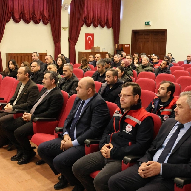 İl Tarım ve Orman Müdürlüğünde hizmet içi eğitim