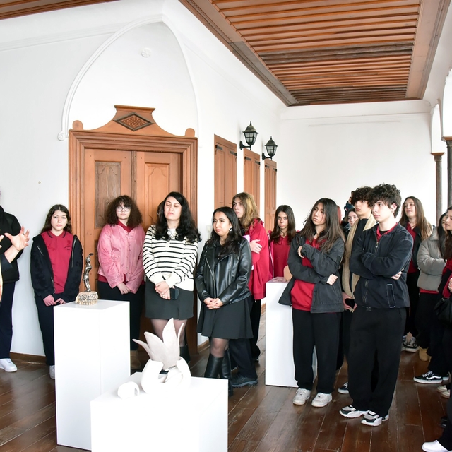 'Bir Minos Hikâyesi' sergisi açıldı