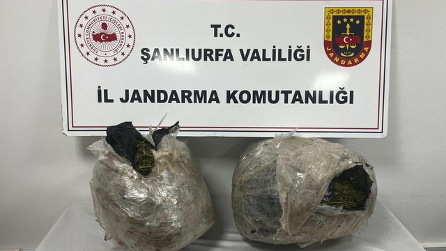 Şanlıurfa'da uyuşturucu operasyonunda 2 şüpheli yakalandı