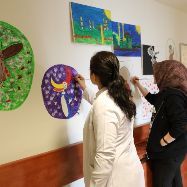 Elazığ'da çocuk endoskopi bölümü daha renkli ve çocuk dostu hale getirildi