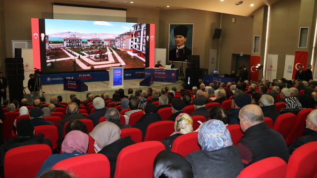 "Yüzyılın Konut Projesi" kapsamında Çankırı'da yapılacak konutların kurası çekildi