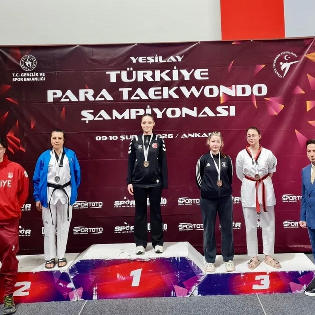 Denizlili Parataekwondo Sporcuları Türkiye Şampiyonasında 4 Madalya Kazandı