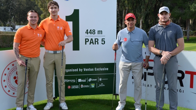 Türkiye Açık Para Golf Turnuvası 16 yıl sonra Antalya'da düzenlendi
