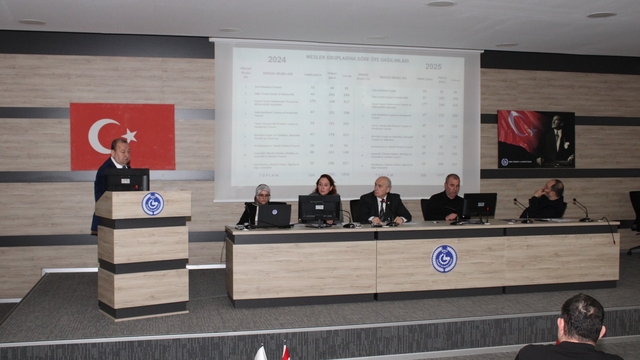 Biga Ticaret ve Sanayi Odası şubat ayı meclis toplantısı yapıldı