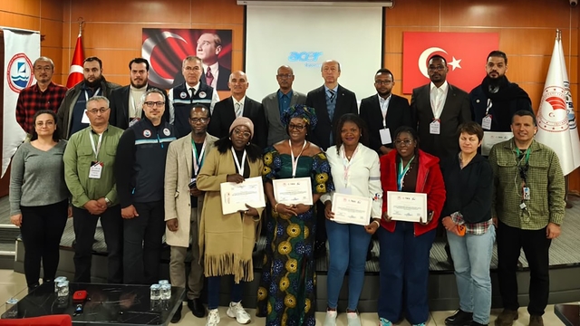 Muğla'da 7 ülkeden gelen temsilcilere verilen uluslararası eğitim programı tamamlandı