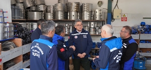 MUSKİ Genel Müdürü Şengül Datça'daki yatırımları yerinde inceledi