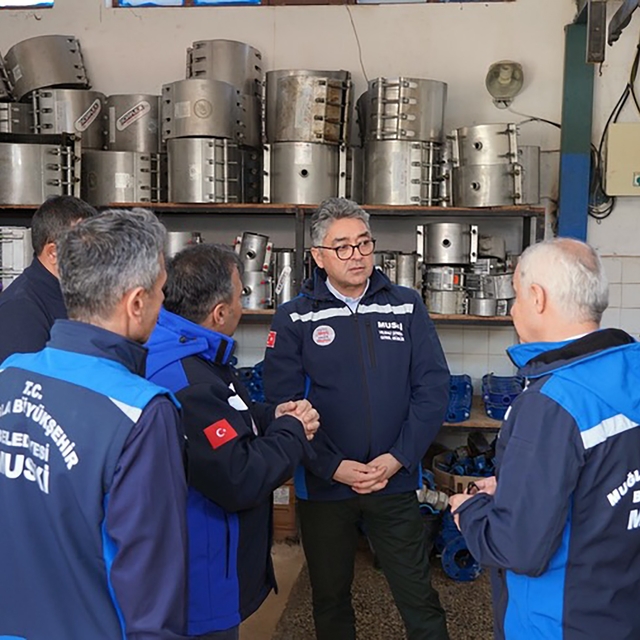 MUSKİ Genel Müdürü Şengül Datça'daki yatırımları yerinde inceledi