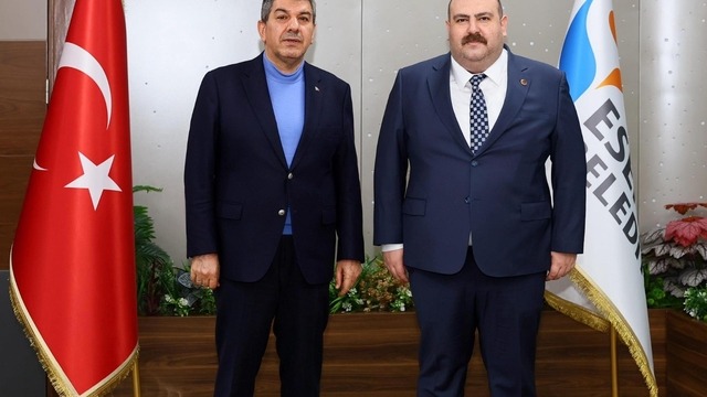 Başkan Hamamcı'dan kardeş belediye Esenler'e ziyaret