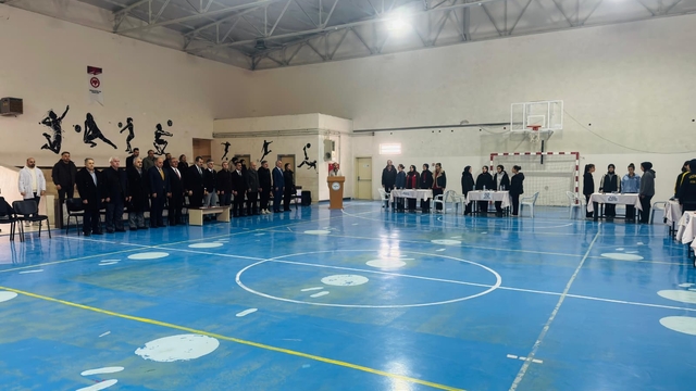 Vezirköprü'de liseler arası bilgi yarışması yapıldı