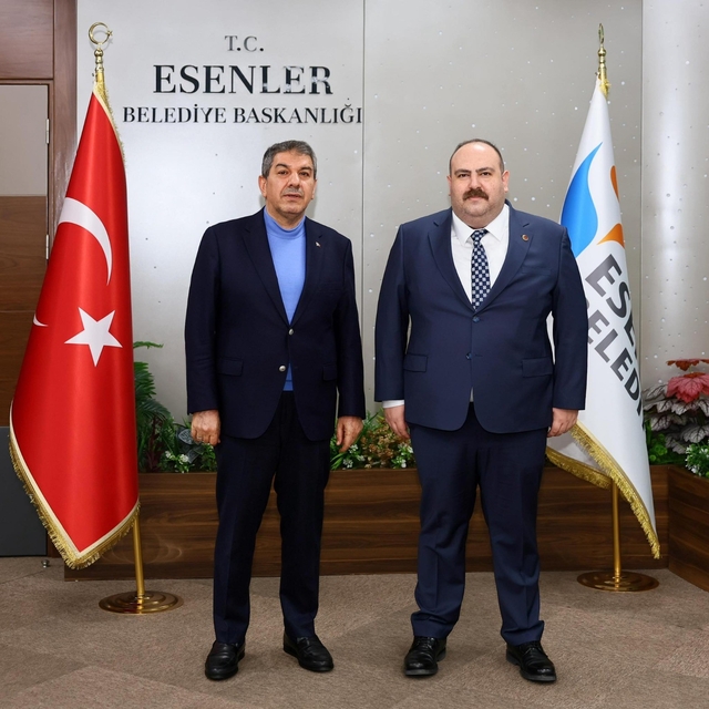 Başkan Hamamcı'dan kardeş belediye Esenler'e ziyaret