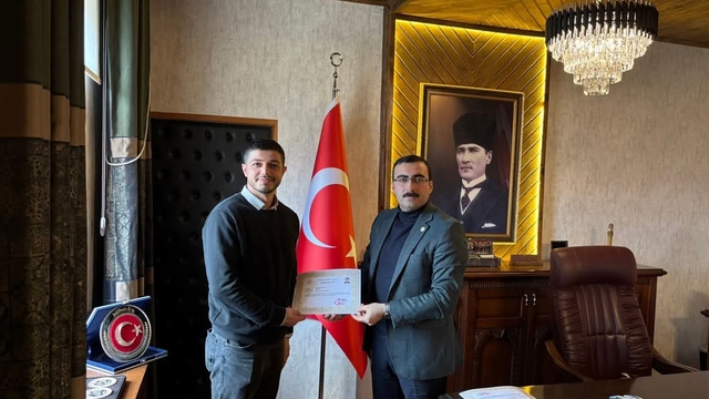 İhsangazi'de kar mücadelesine katılan personele teşekkür belgesi verildi