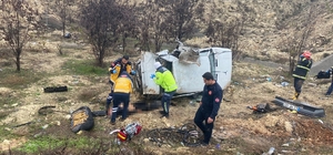 Kontrolden çıkarak şarampole uçan otomobildeki yolcu hayatını kaybetti