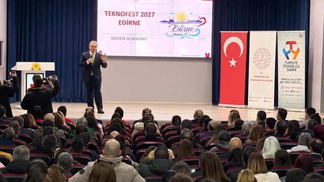 Edirne'de 'TEKNOFEST' tanıtım programı düzenlendi