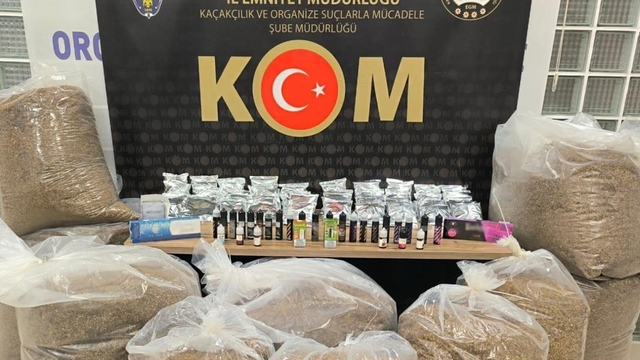Manisa'da 3 ilçede kaçak tütün operasyonu