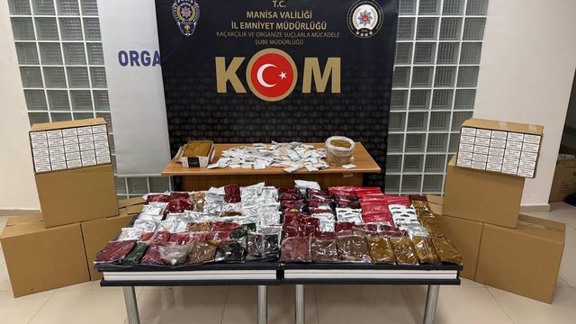 Manisa'da kaçakçılık operasyonlarında 8 şüpheli yakalandı
