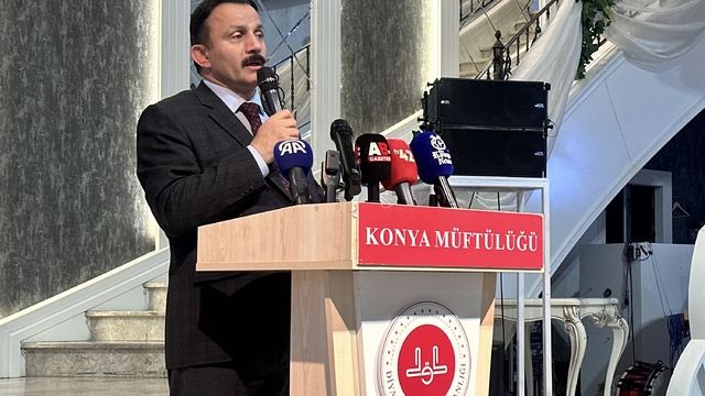 Konya'da Gazze'ye destek olan hayırseverler bir araya geldi