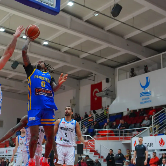 FIBA Avrupa Kupası: Aliağa Petkimspor: 85 - Peristeri: 87
Aliağa Petkimspor...