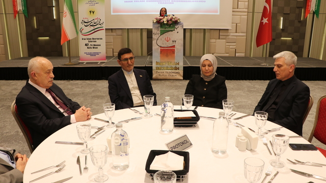 Trabzon'da "İran İslam Devrimi zaferinin 47. yıl dönümü" resepsiyonu düzenlendi