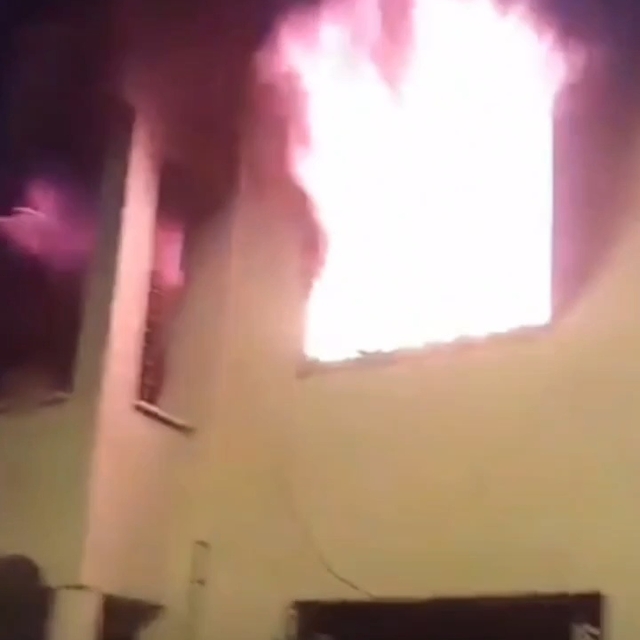 Hatay'da ev yangını