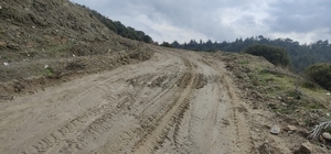 Toprak kayması nedeniyle okula gidemeyen öğrencilerin yolu açıldı