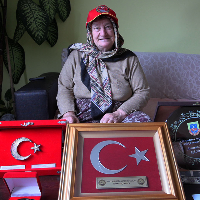 İlmek ilmek vatan sevgisi; TSK'dan 'Hamide anne'ye vefa plaketi