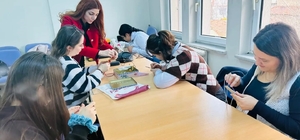 Bilecik'te Çocuk Evleri Sitesinde Kazaziye Takı Kursu başlatıldı