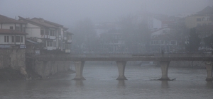 Amasya'da yoğun sis etkili oldu
