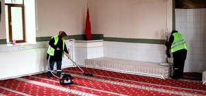 Bilecik'te Ramazan Ayı öncesi camilerde temizlik çalışması