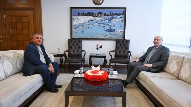 Başkan Pütün'den Vali Köşger'e hayırlı olsun ziyareti